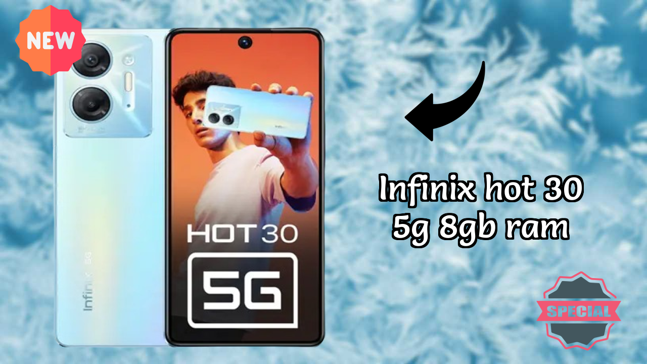 Infinix Hot 30 5G 8GB RAM Display Size: 6.78 Inches (17.22 Cm) Screen Quality