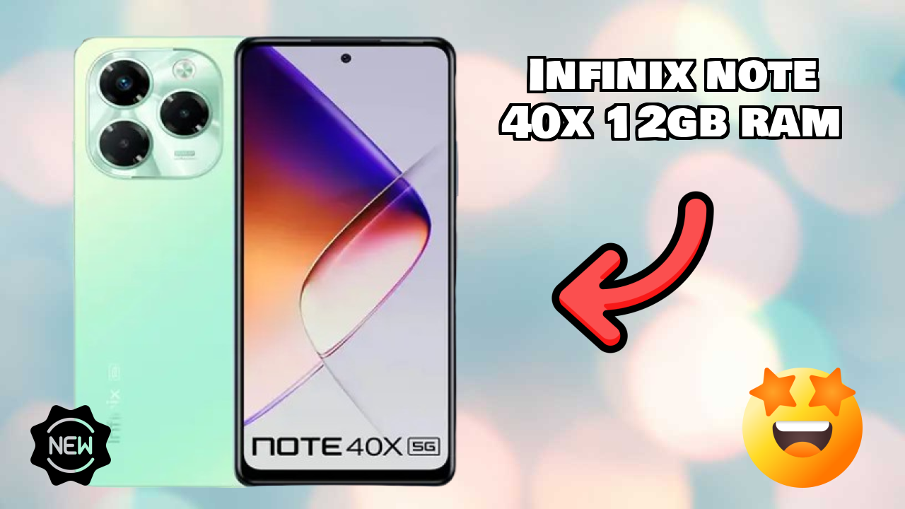 Infinix Note 40X 12GB RAM Display Technology: 6.78 Inches (17.22 Cm) Screen