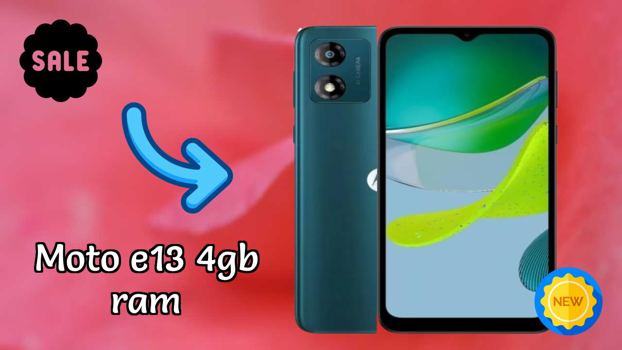 Moto E13 4GB RAM Display Technology: IPS LCD Explained