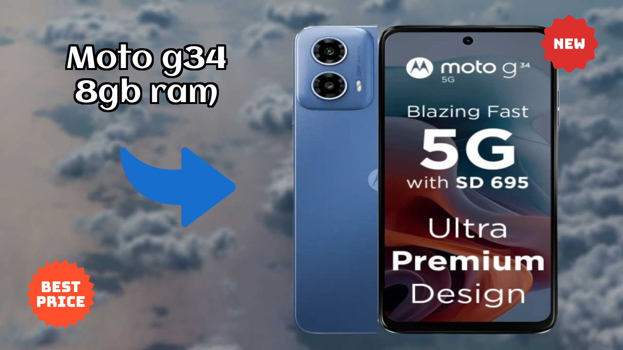 Moto G34 8GB RAM Price: ₹12,999 - Complete Review