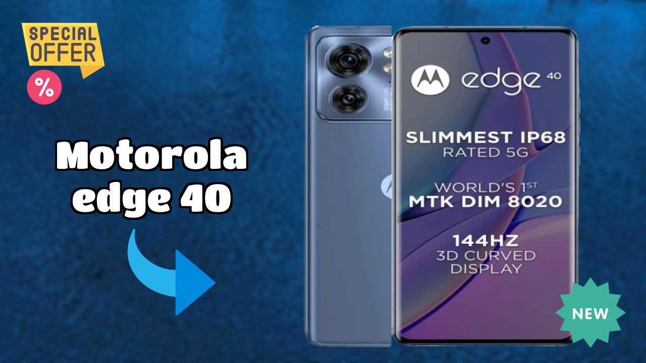 Motorola Edge 40 Display Review: P-OLED Technology