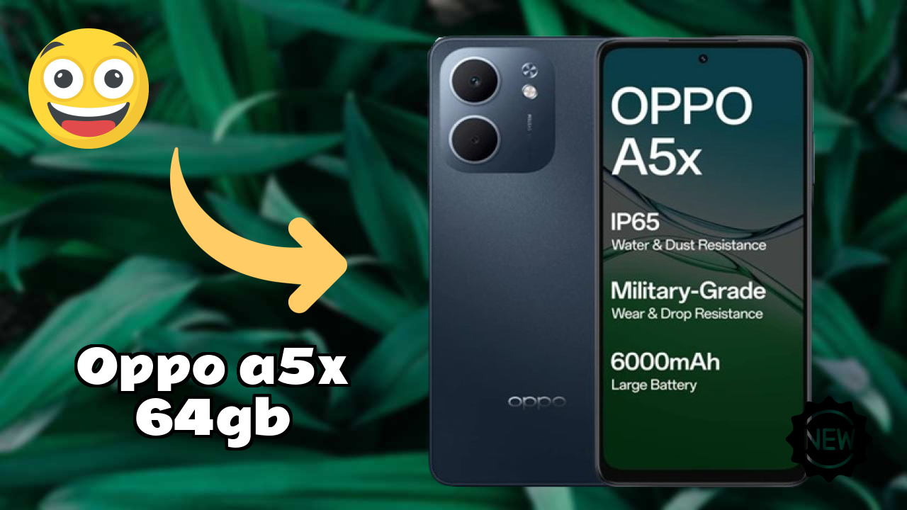 OPPO A5x 64GB RAM Performance: 4 GB RAM Gaming Check