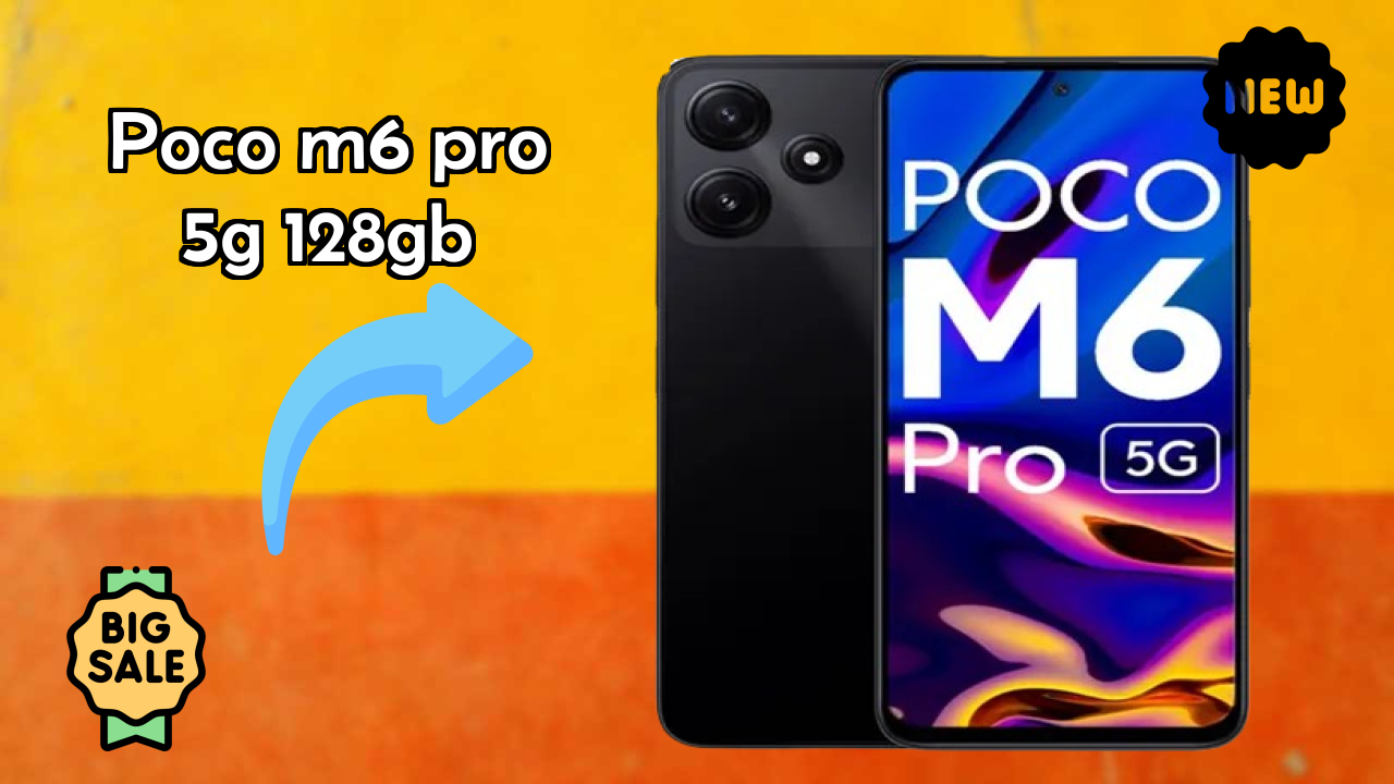 POCO M6 Pro 5G 128GB - Best Phone Under ₹12,900 in India Right Now