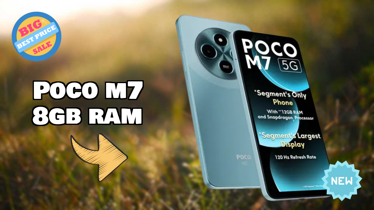 POCO M7 8GB RAM Test: 8 GB RAM Handles Tasks Well?