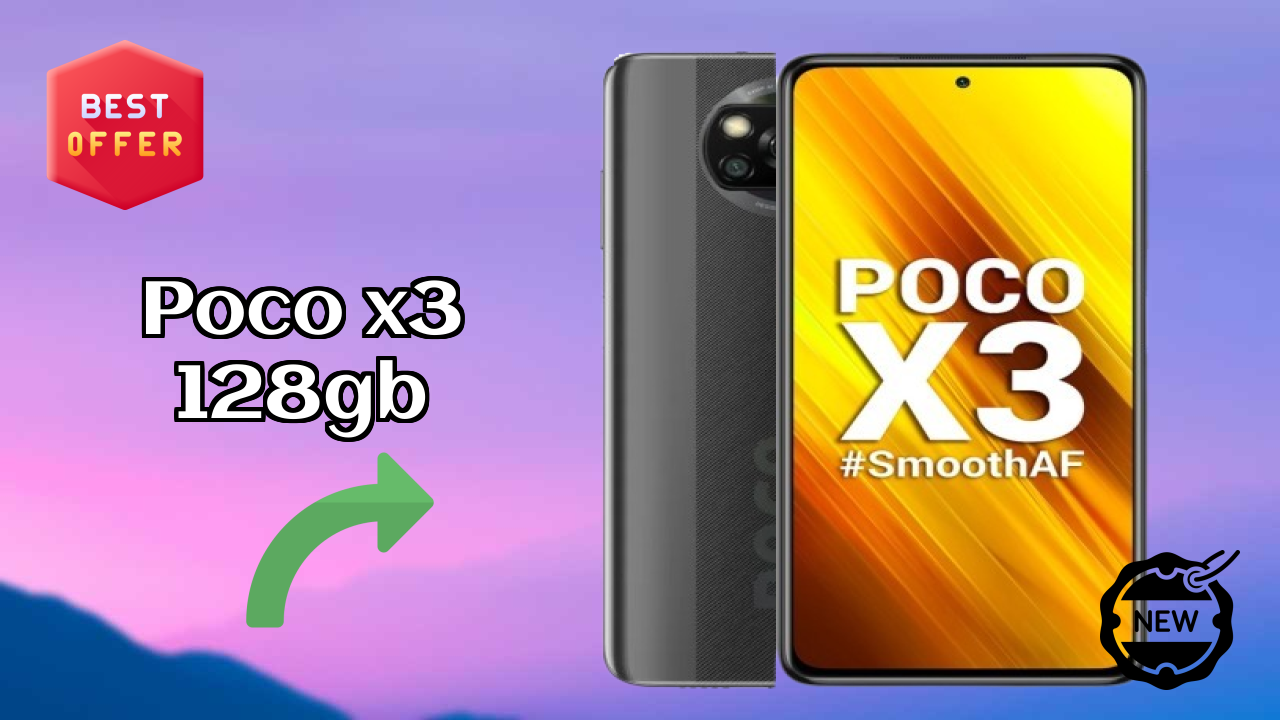 POCO X3 128GB Display Technology: IPS LCD Quality