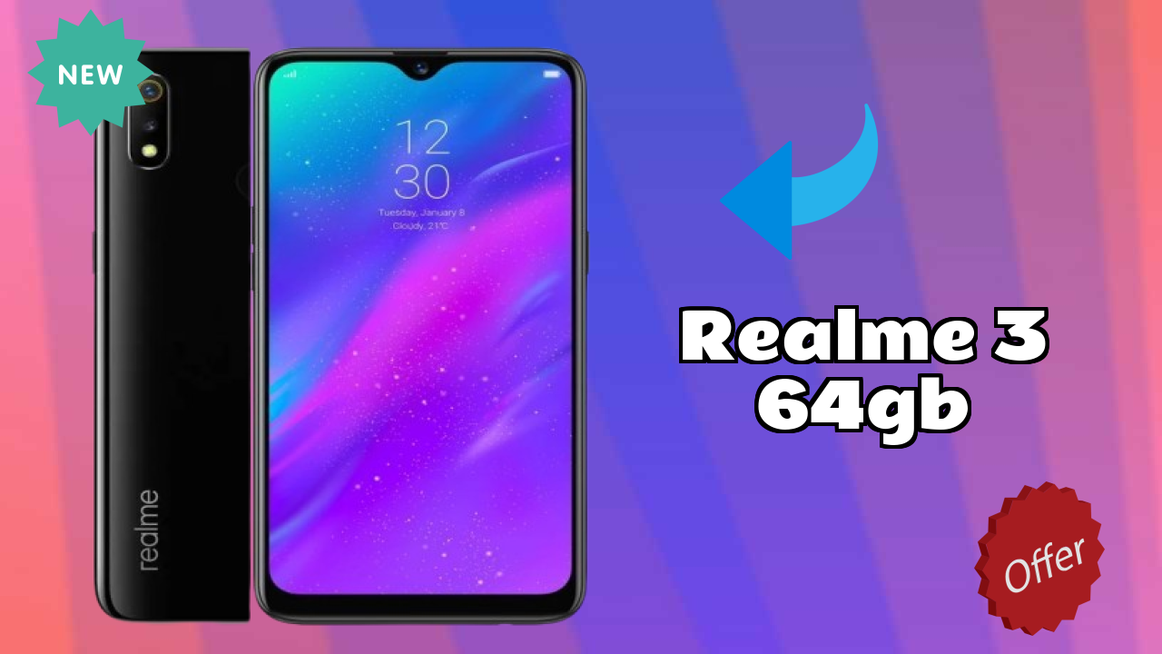 Realme 3 64GB at ₹12,999 - Complete Specifications