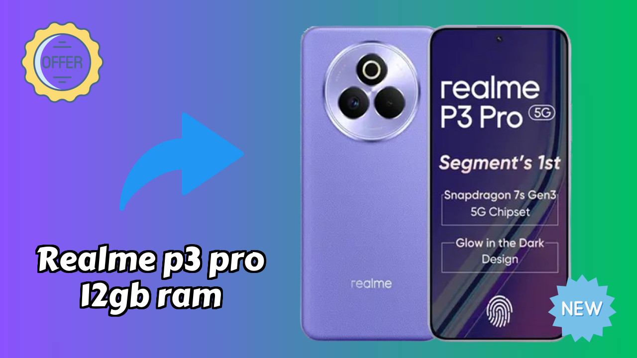 Realme P3 Pro 12GB RAM Display Analysis: AMOLED Explained