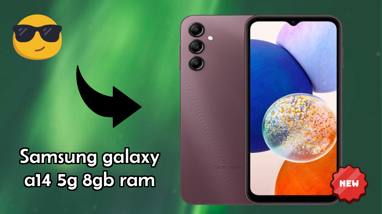 Samsung Galaxy A14 5G 8GB RAM Display Analysis: PLS LCD Quality