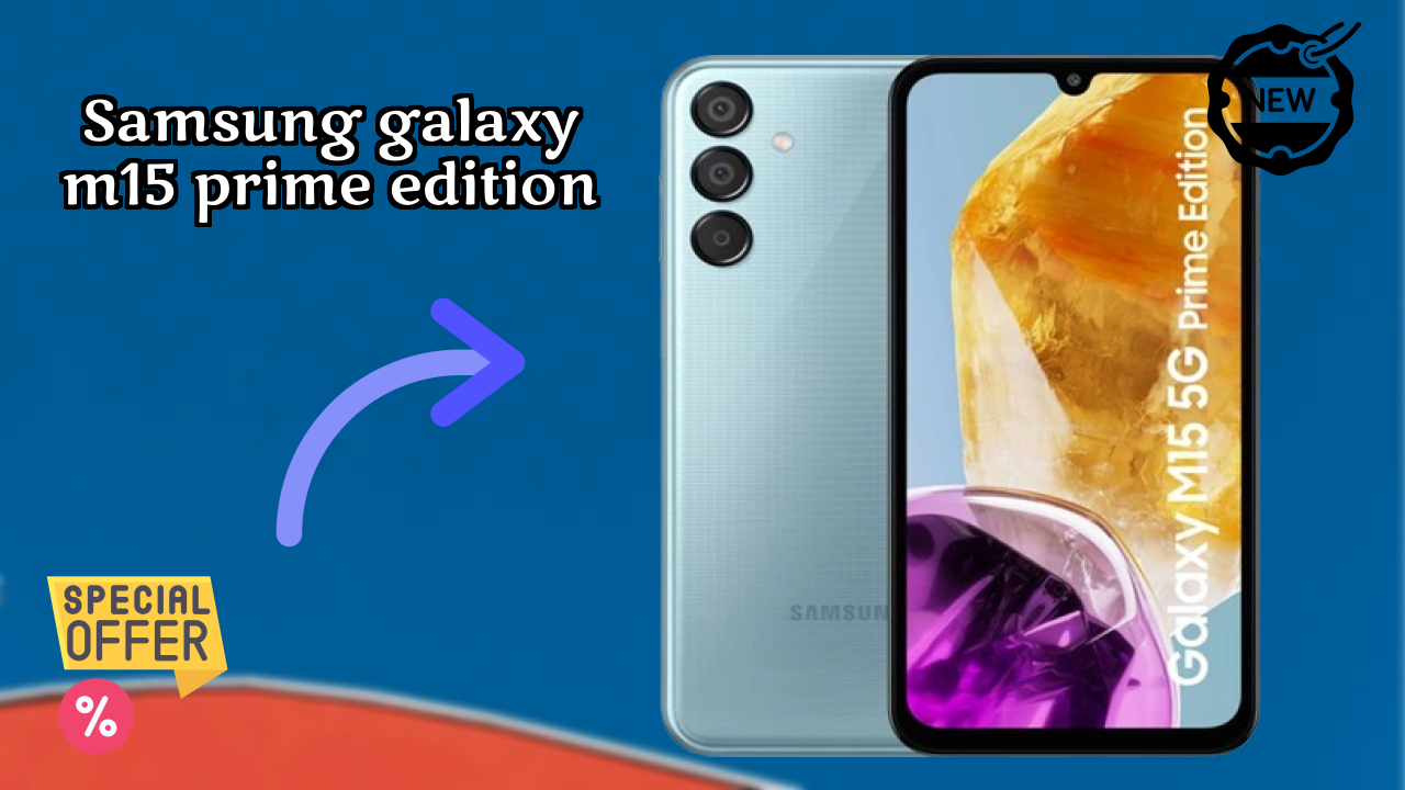 Samsung Galaxy M15 Prime Edition Display Analysis: 6.6 Inches (16.76 Cm) Screen