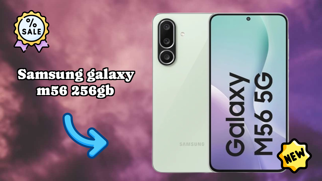 Samsung Galaxy M56 256GB Battery Life: 5000 MAh Charging Speed