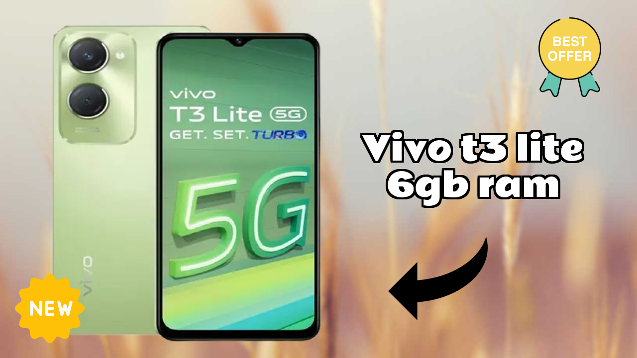 Vivo T3 Lite 6GB RAM Performance: 6 GB RAM Gaming Tested