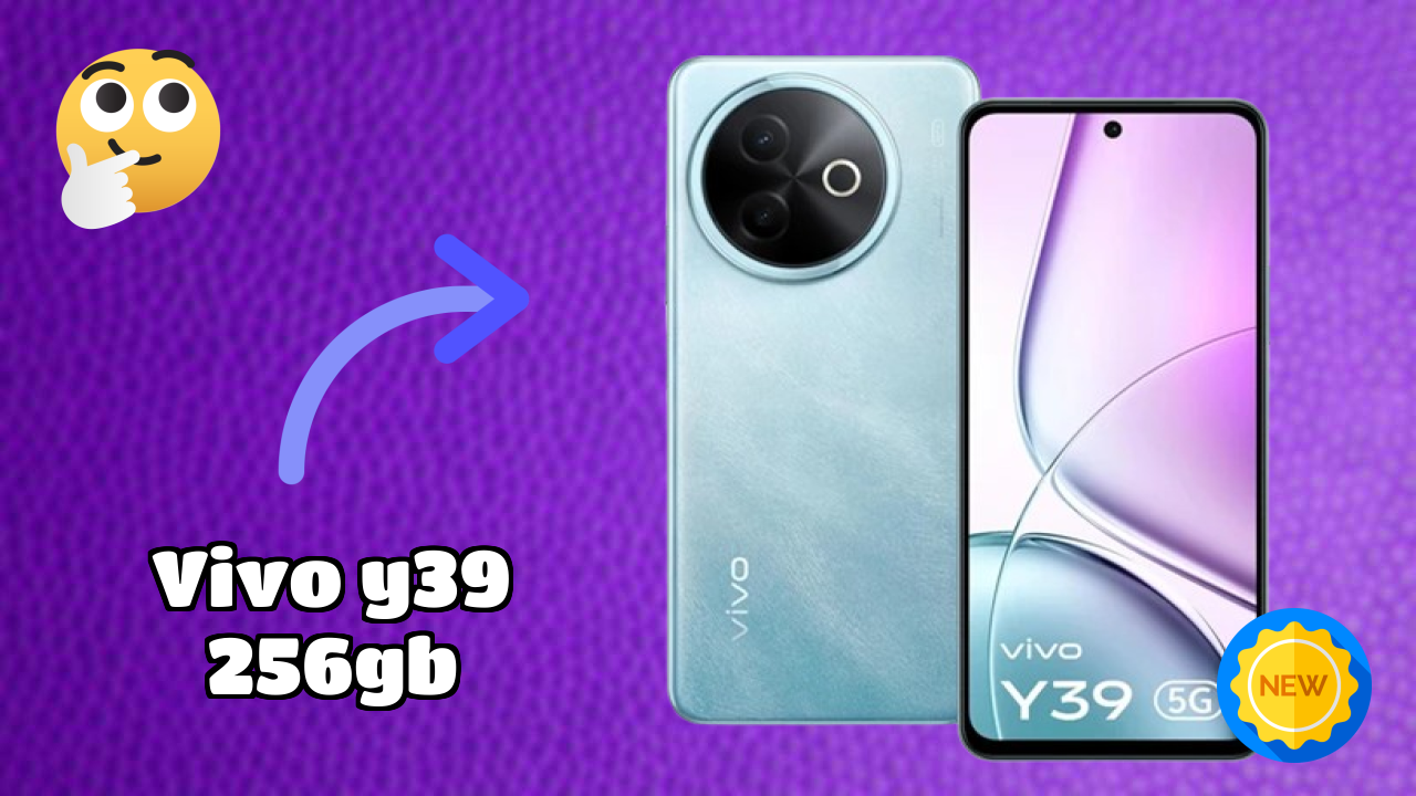 Vivo Y39 256GB Display Technology: 6.68 Inches (16.97 Cm) Screen