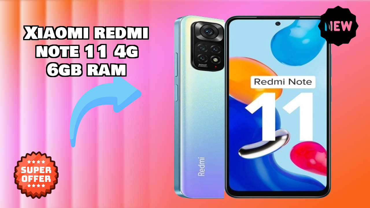 Xiaomi Xiaomi Redmi Note 11 4G 6GB RAM - Price Dropped to ₹11,990 Today!
